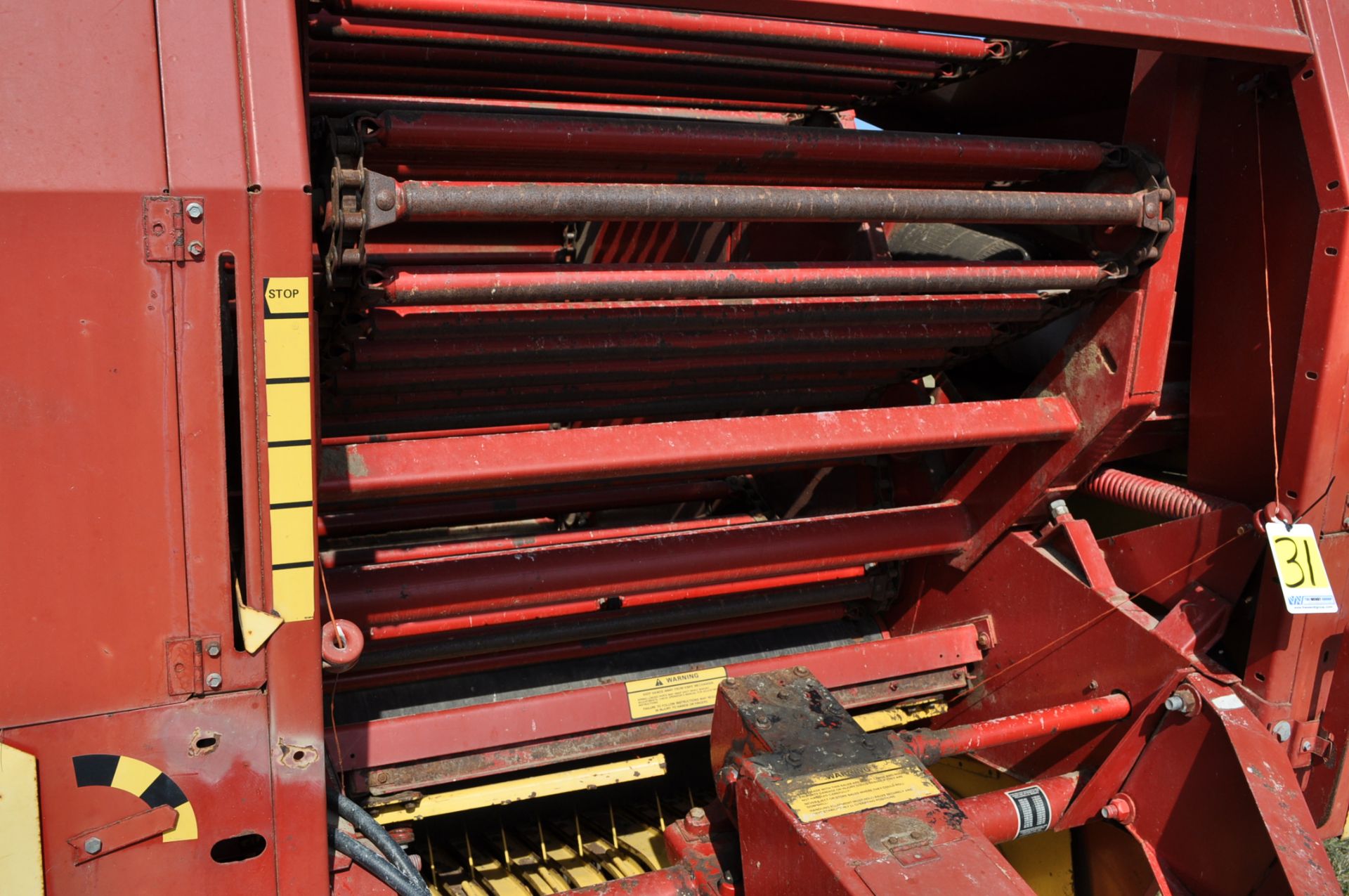 New Holland 848 round baler, twine tie, 540 PTO - Image 8 of 9