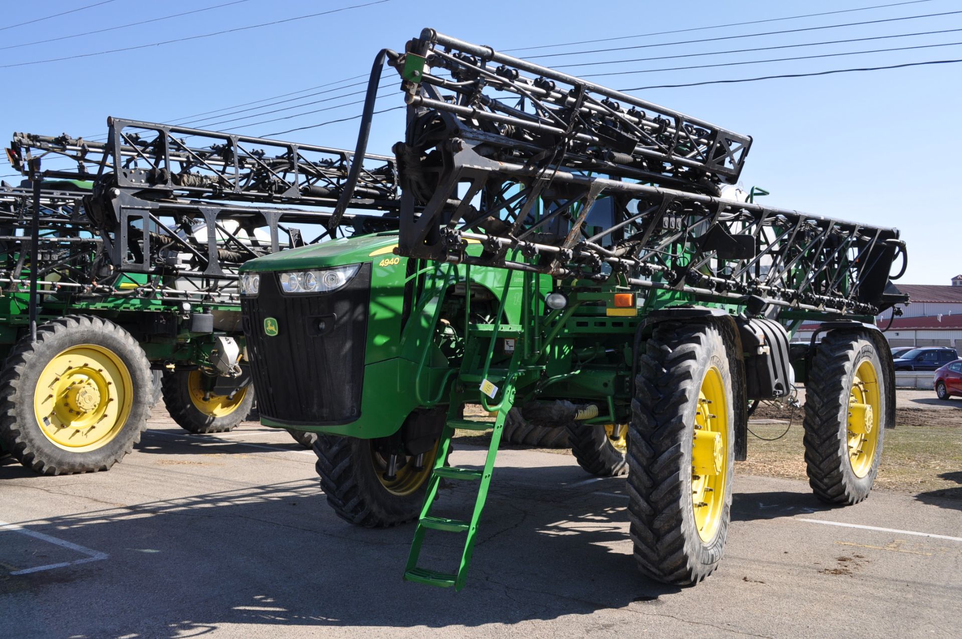 2014 JD 4940, 120’ booms, 1200 gal. SS tank, 2630 monitor, Boom Trac, Auto Trac, VF420/95R50