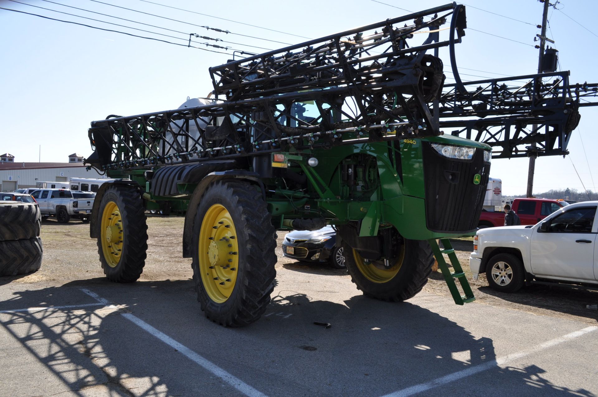 2014 JD 4940, 120’ booms, 1200 gal. SS tank, 2630 monitor, Boom Trac, Auto Trac, VF420/95R50 - Image 2 of 29