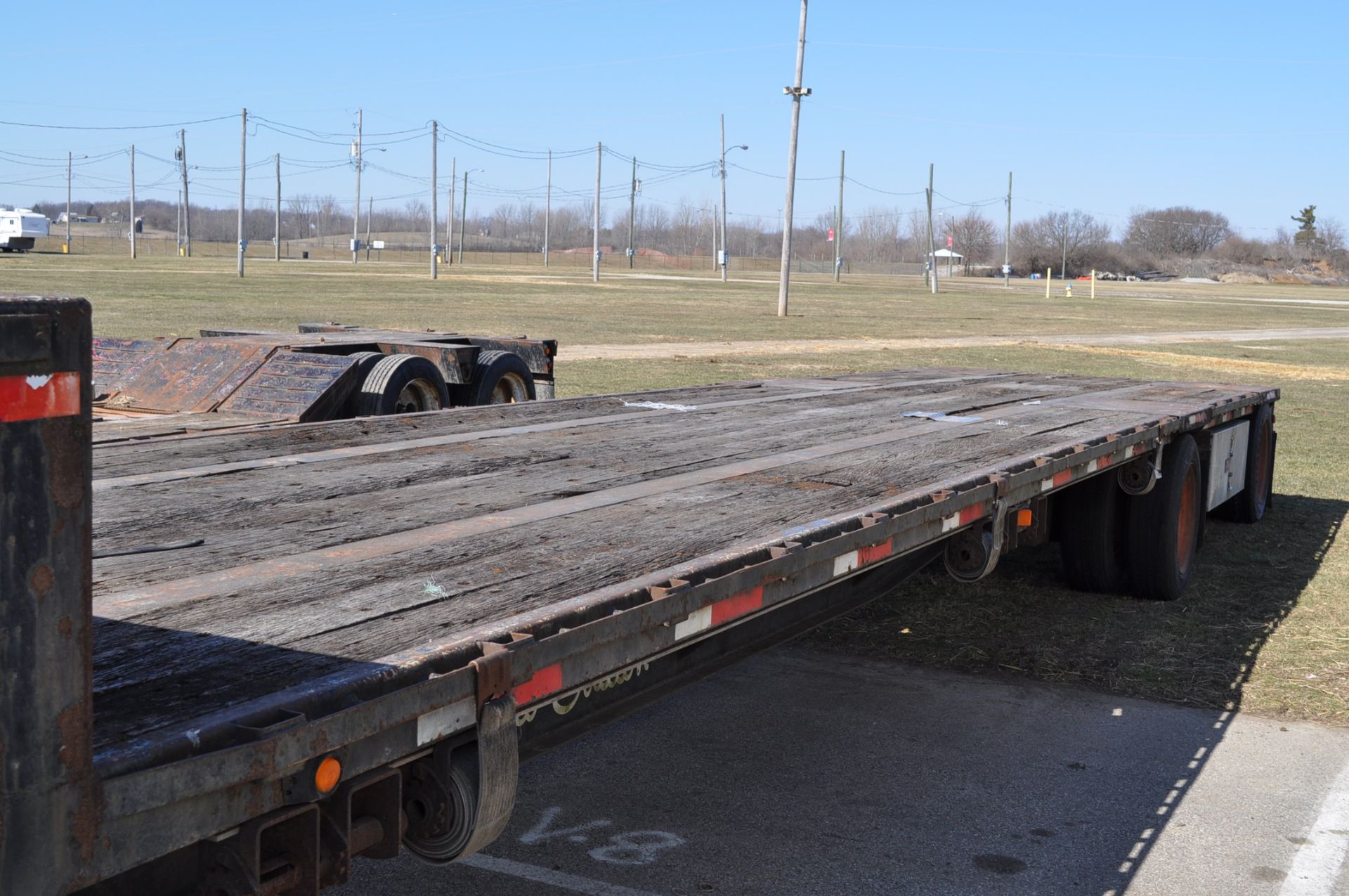 1998 48’ Fontaine drop-deck trailer, 10’ neck, 38’ drop, 10’ spread axles - Image 6 of 11