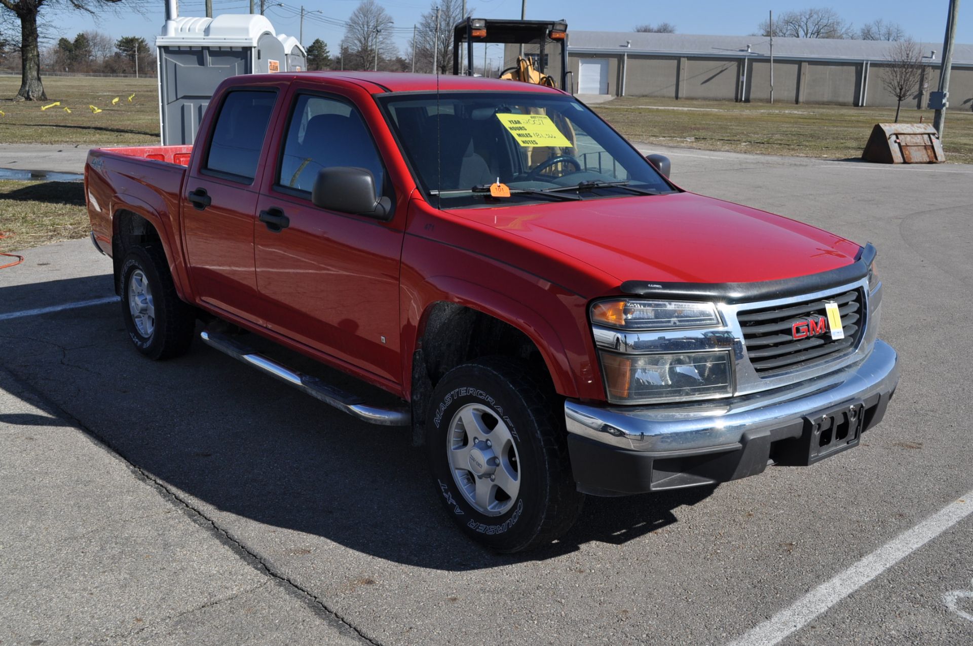 2007 GMC Canyon, crew cab, 4x4, Vortec 3.7 L, auto trans., 181,366 mi, VIN 1GTDT13E478157791 - Image 4 of 16