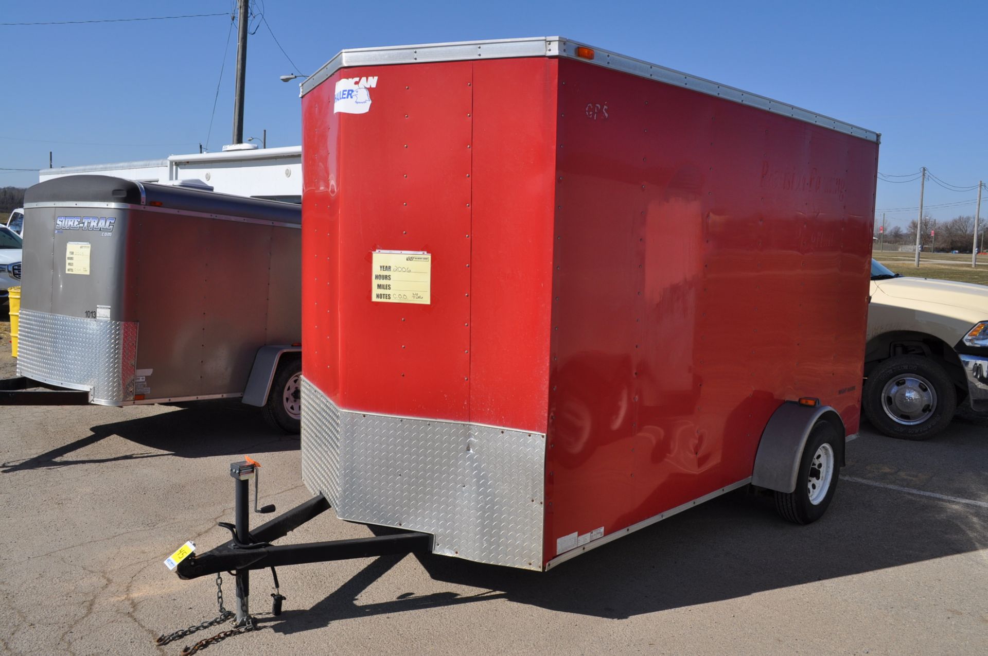 Single axle bumper pull cargo trailer - Image 5 of 15