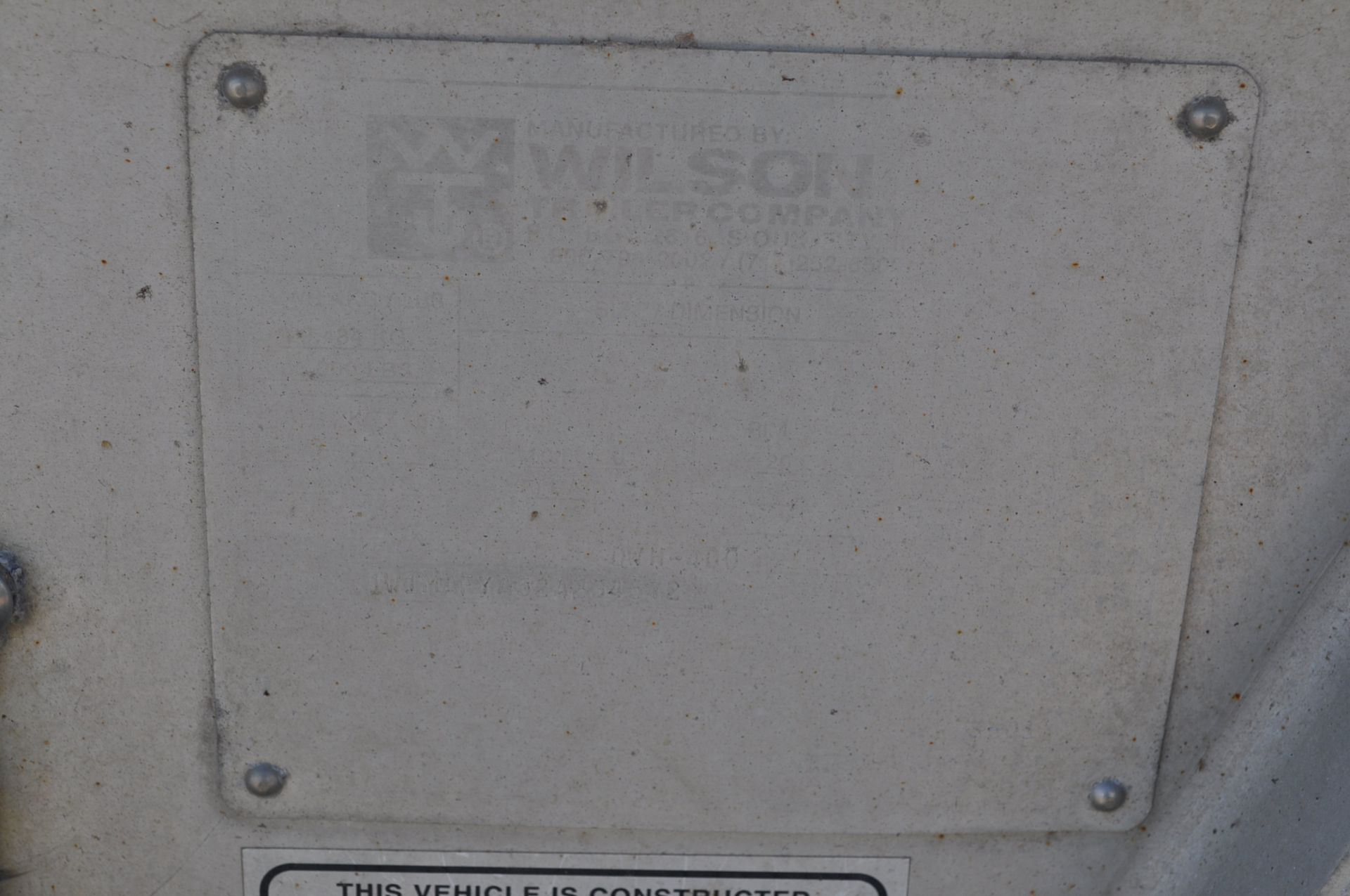 2002 40’ Wilson Pacesetter Hopper Bottom, tandem, air ride, Shur-Lok tarp - Image 5 of 12