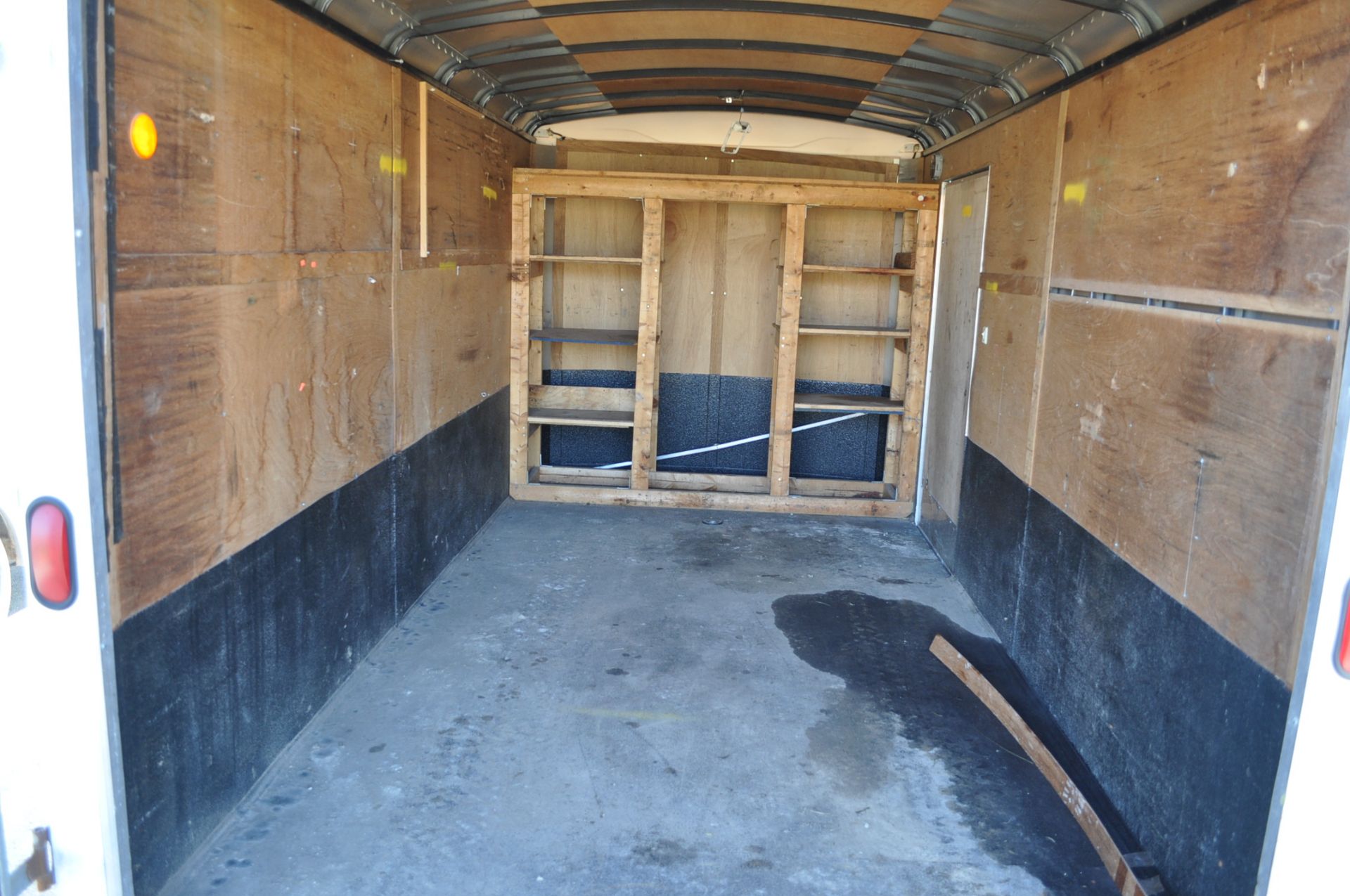 2008 Haulmark trailer, 7’x14’, bumper pull, tandem axle, 72” rear swing door - Image 7 of 12