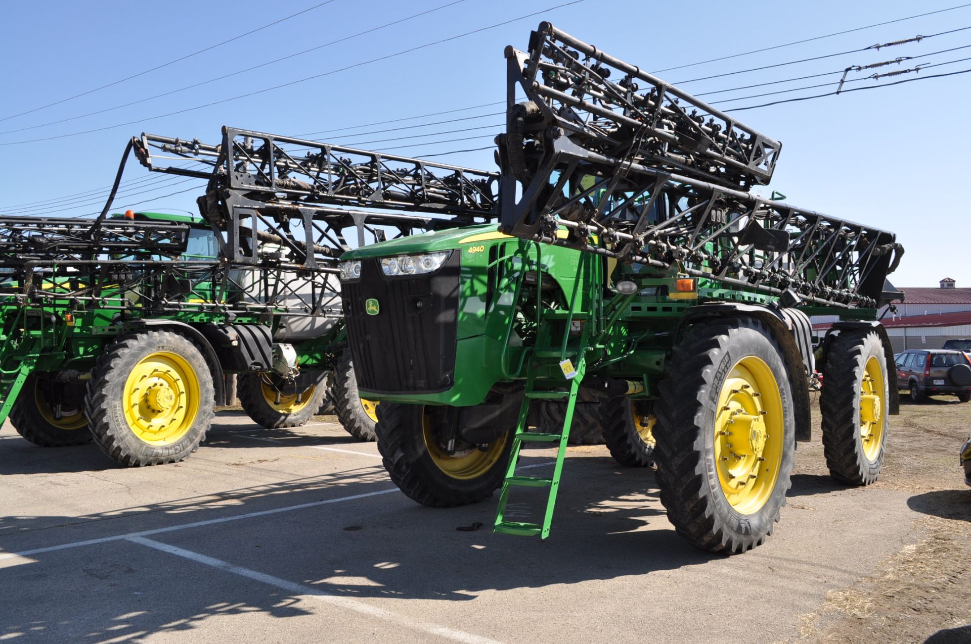 2014 JD 4940, 120’ booms, 1200 gal. SS tank, 2630 monitor, Boom Trac, Auto Trac, VF420/95R50