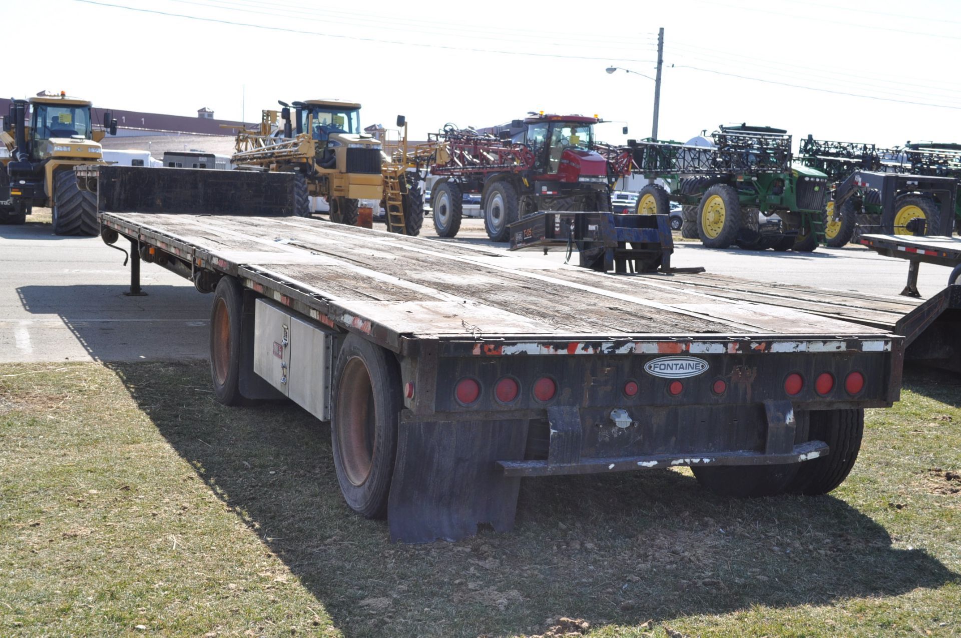 1998 48’ Fontaine drop-deck trailer, 10’ neck, 38’ drop, 10’ spread axles - Image 2 of 11