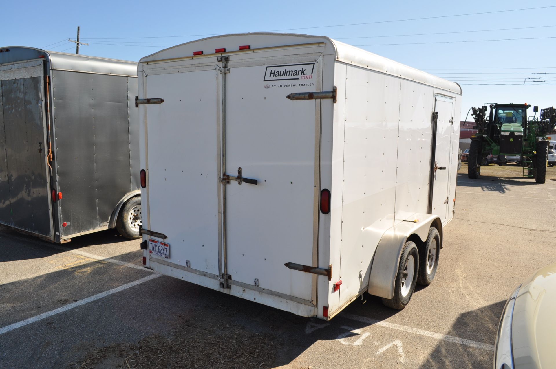 2008 Haulmark trailer, 7’x14’, bumper pull, tandem axle, 72” rear swing door - Image 5 of 12