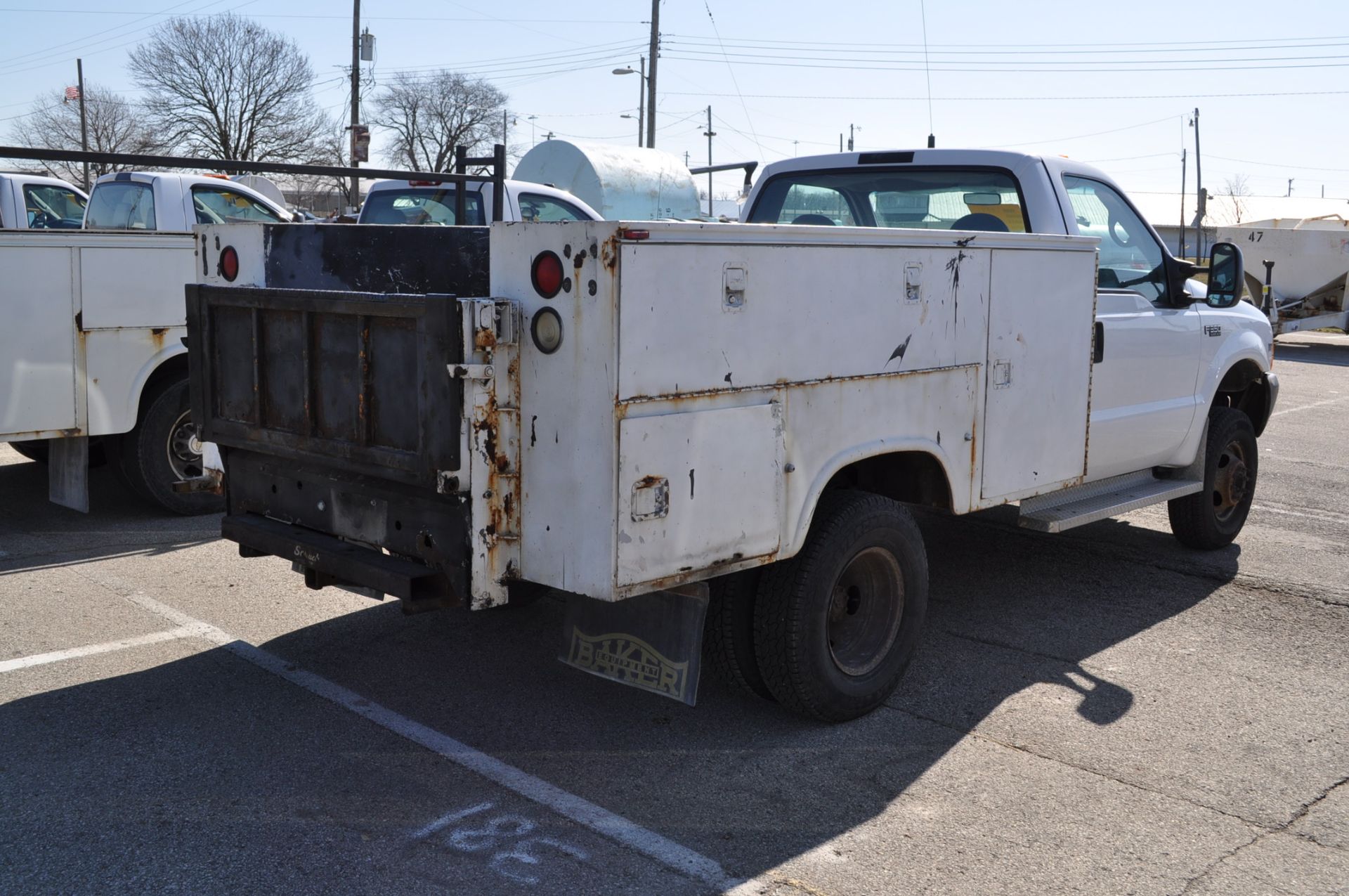 1999 Ford F-350 SD, dual wheels, reg cab, 4x4, 7.3 Power Stroke, auto trans, 9’ Knapheide service - Image 3 of 16