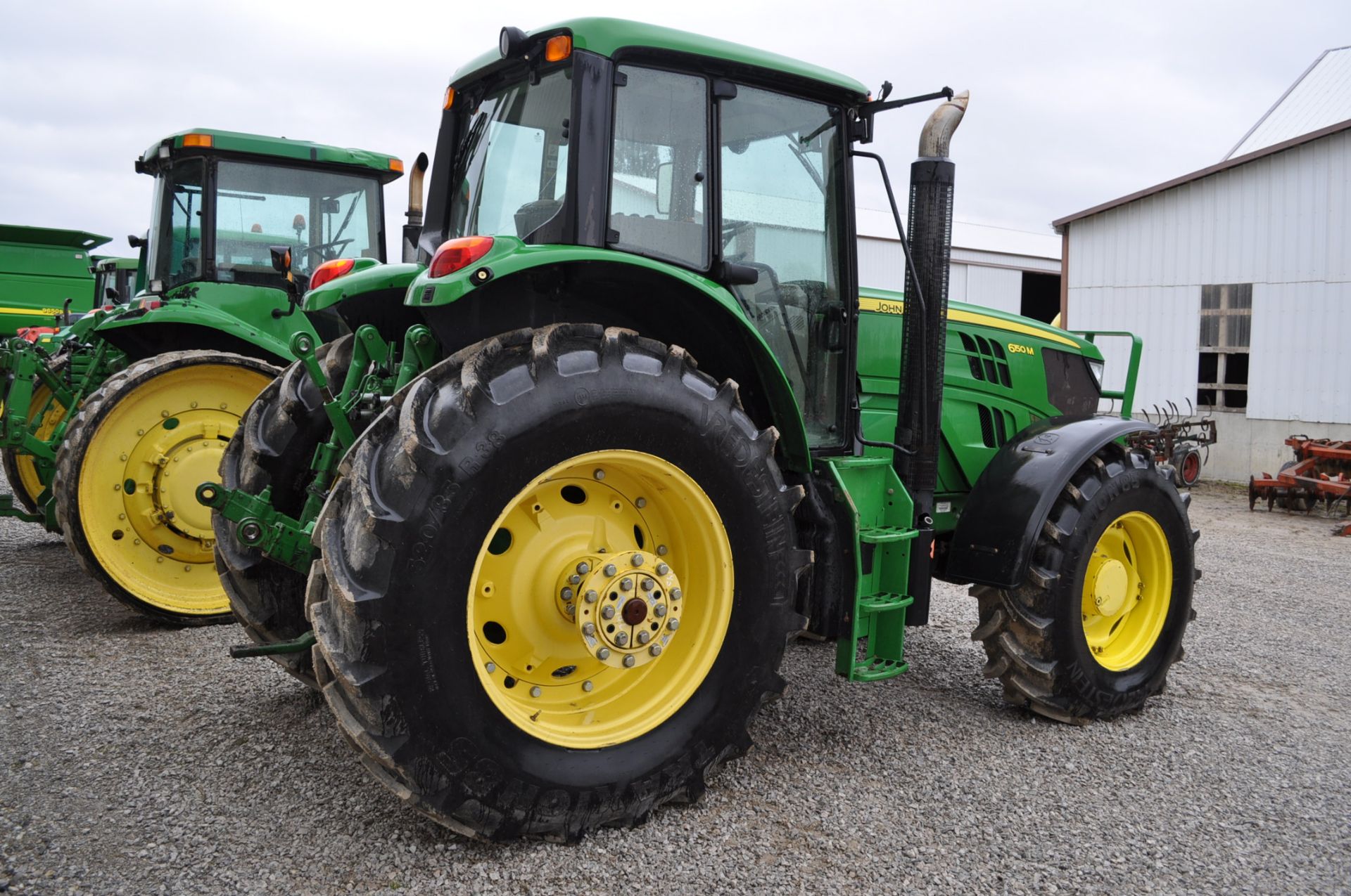 John Deere 6150M tractor, MFWD, C/H/A, 620/85 R 38 rear, 420/85 R 28 front, front fenders, - Image 3 of 20