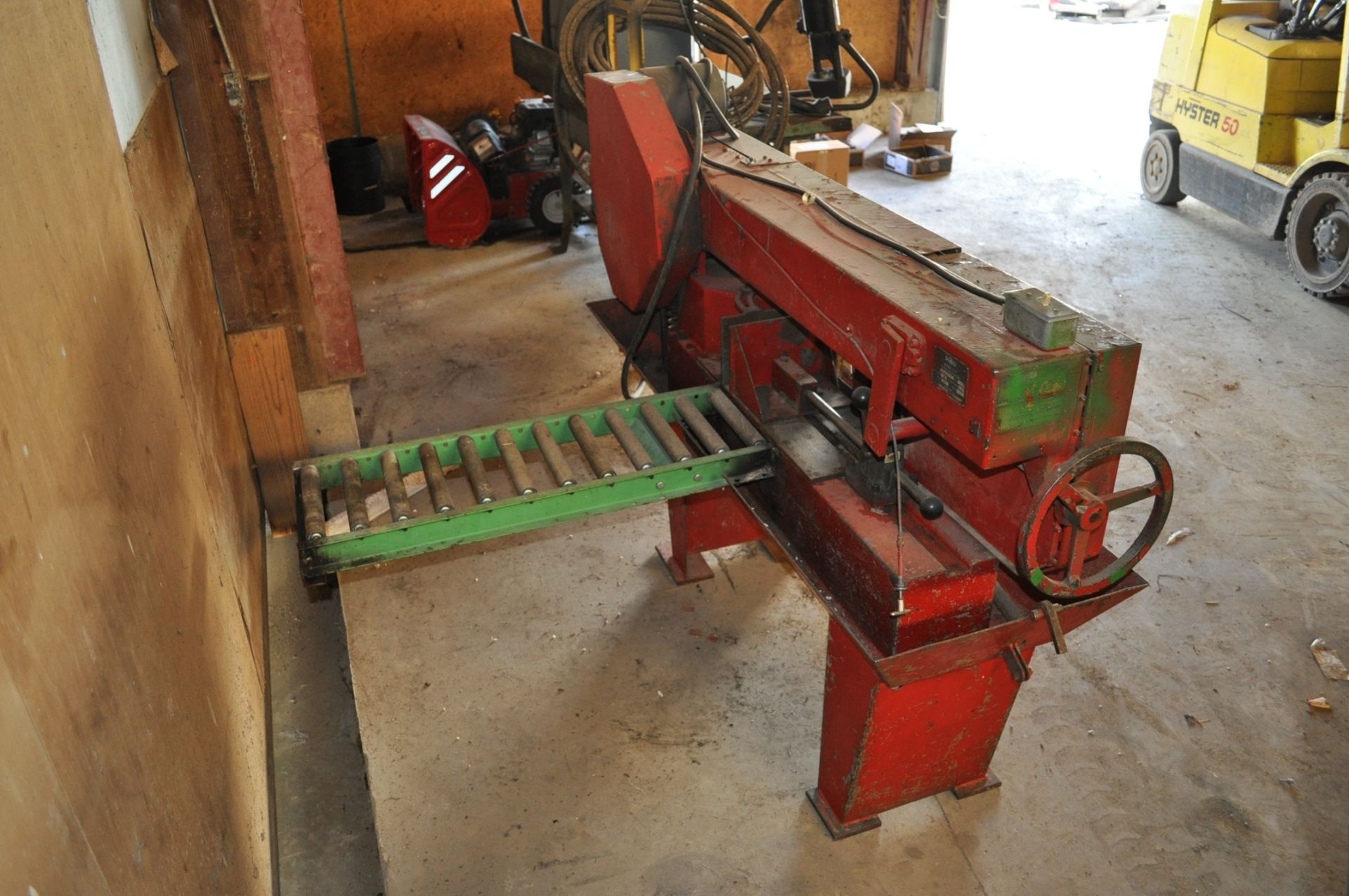 DoAll metal cutting band saw, single phase - Image 3 of 5