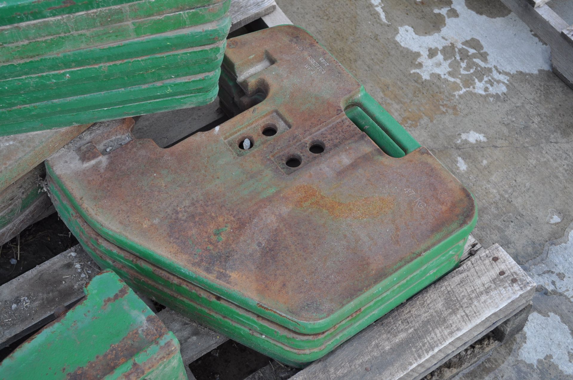 9 front weights for John Deere tractor - Image 3 of 3