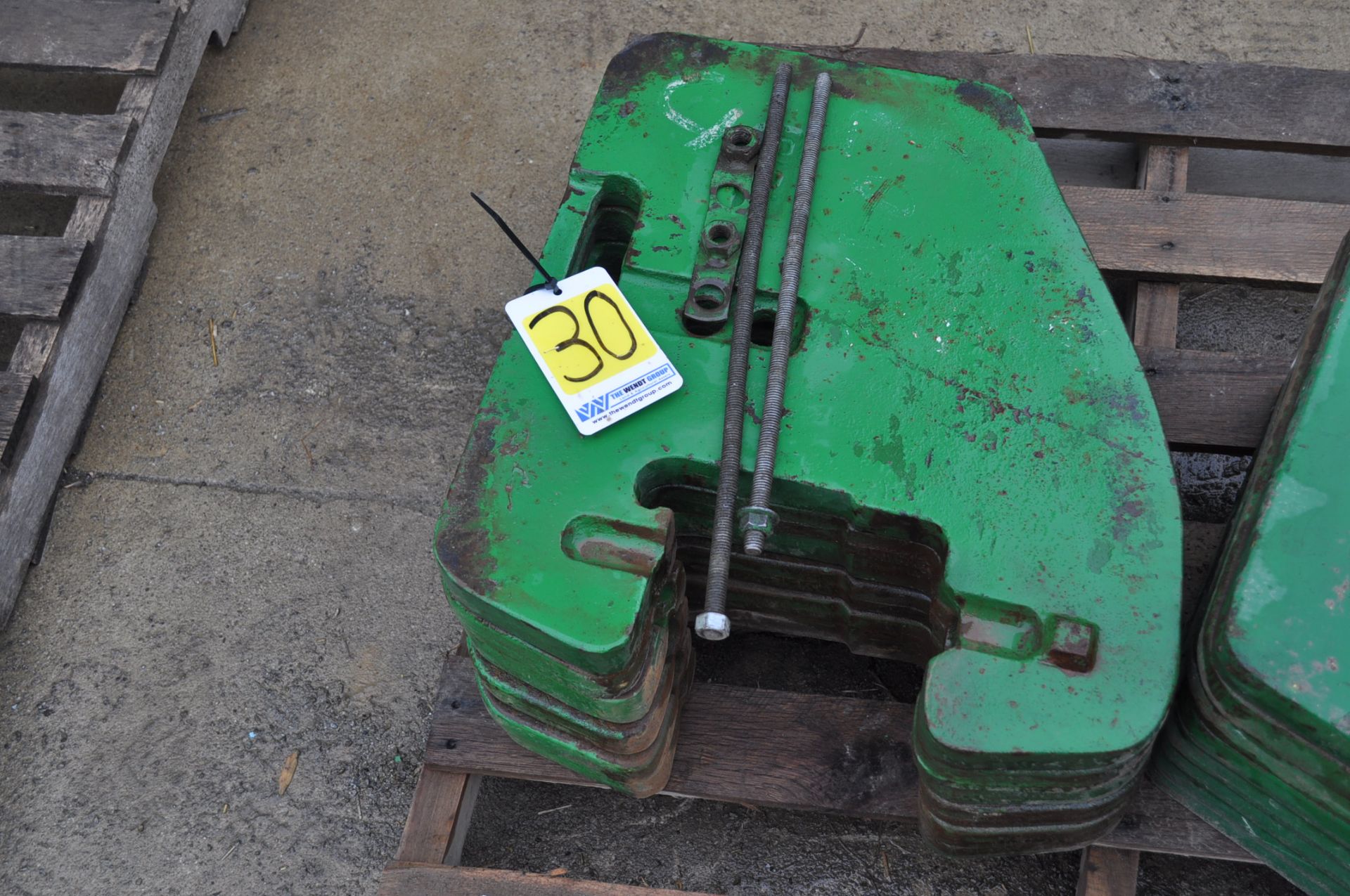 6 front weights for John Deere tractor