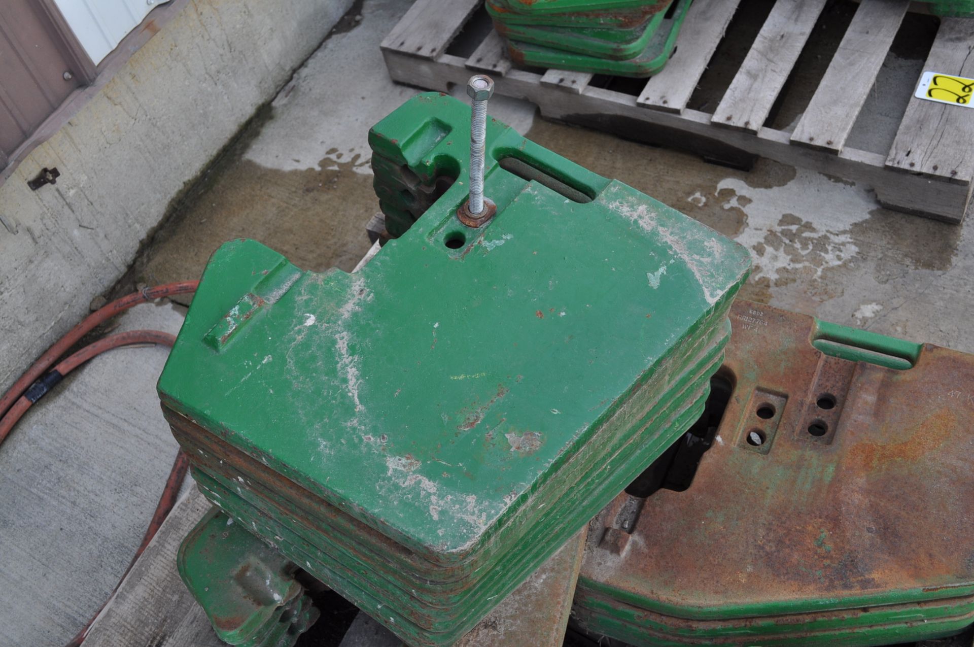 9 front weights for John Deere tractor - Image 2 of 3