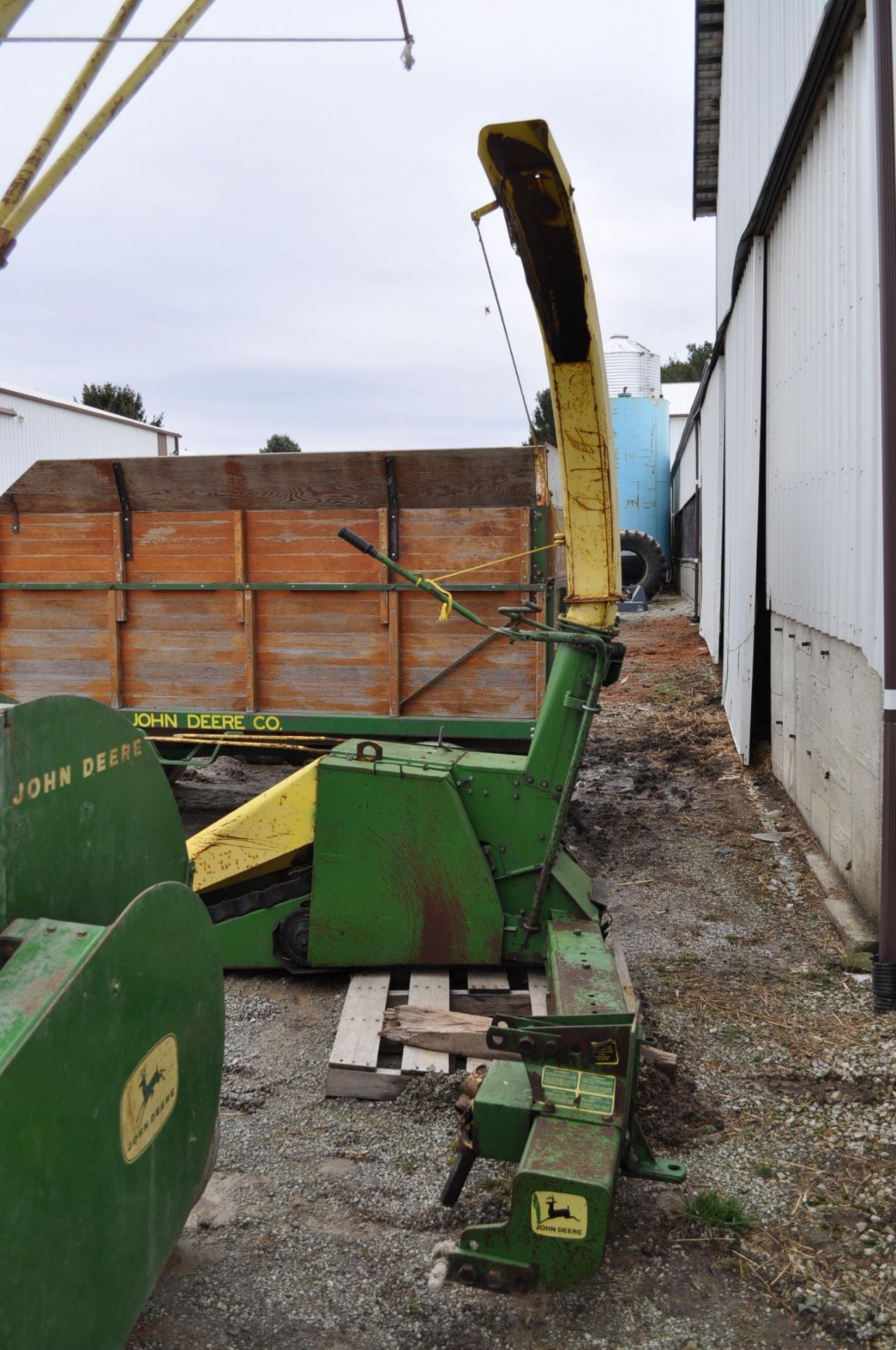 John Deere #25 single row forage harvester, 3 pt hitch, 540 PTO, SN 08145 - Image 3 of 7