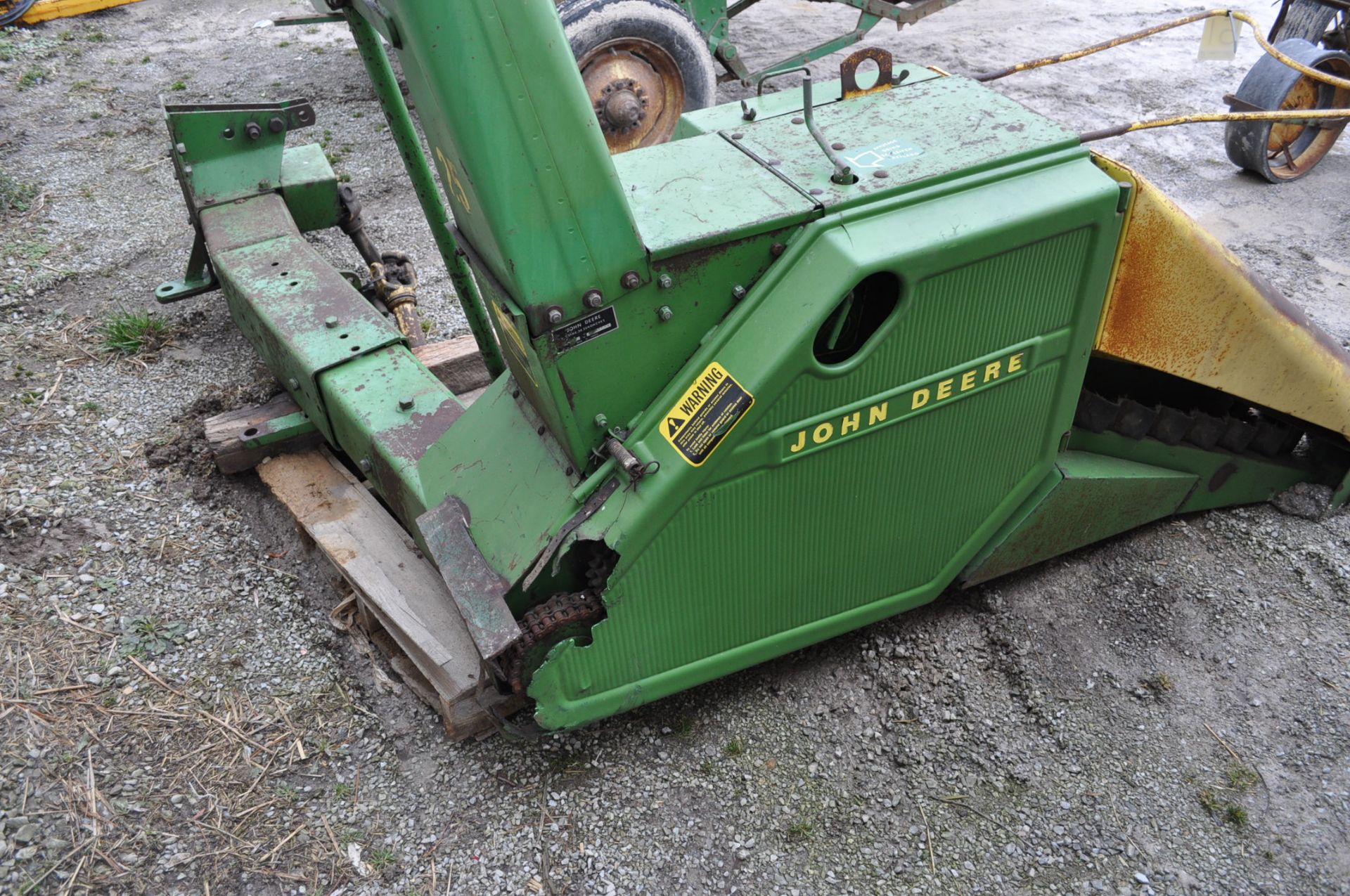 John Deere #25 single row forage harvester, 3 pt hitch, 540 PTO, SN 08145 - Image 7 of 7