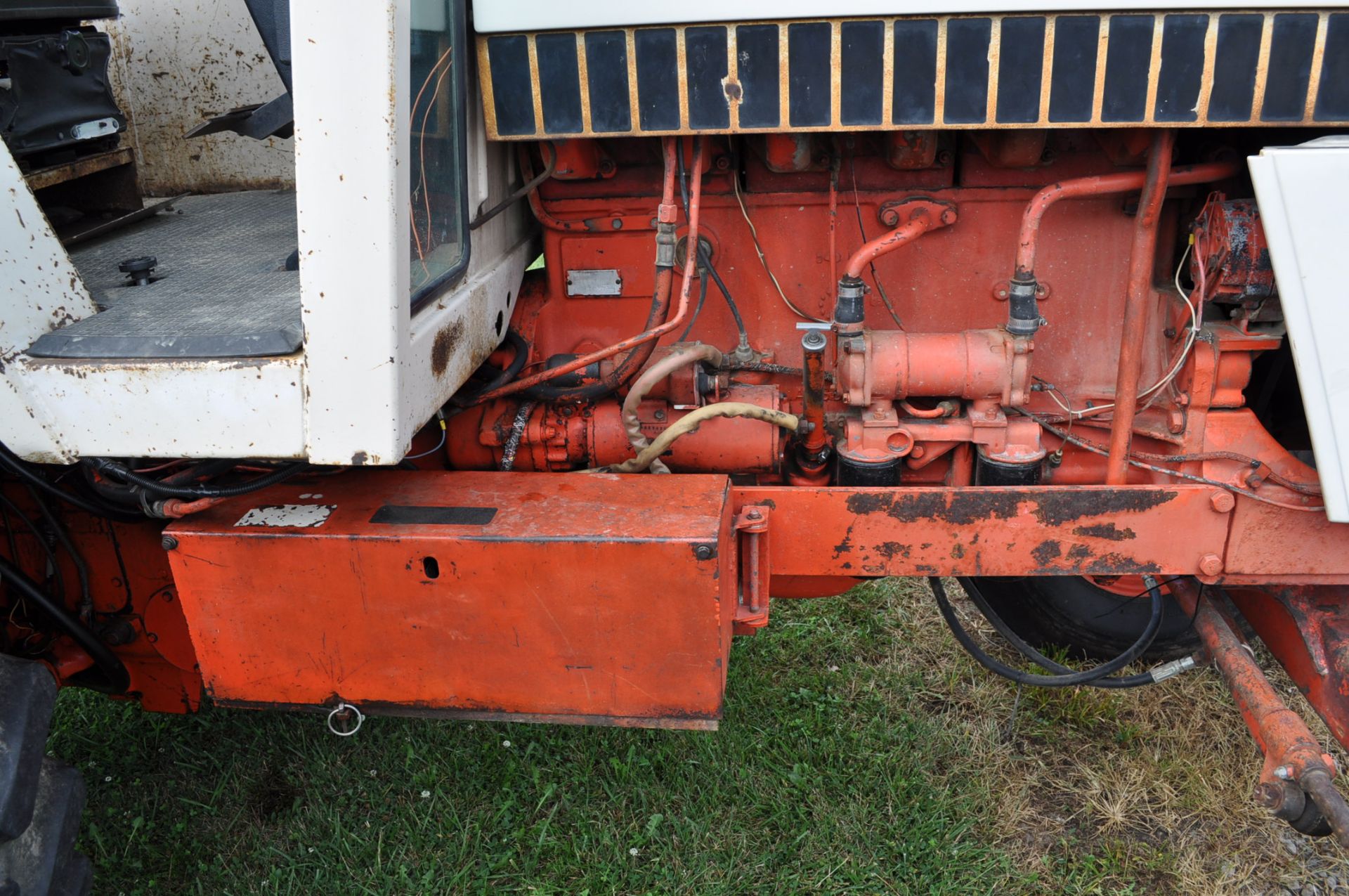 Case 2290 tractor, diesel, 16.9-38 duals, 11.00-16 front, 4 post canopy, 350 hrs on engine overhaul, - Image 12 of 28