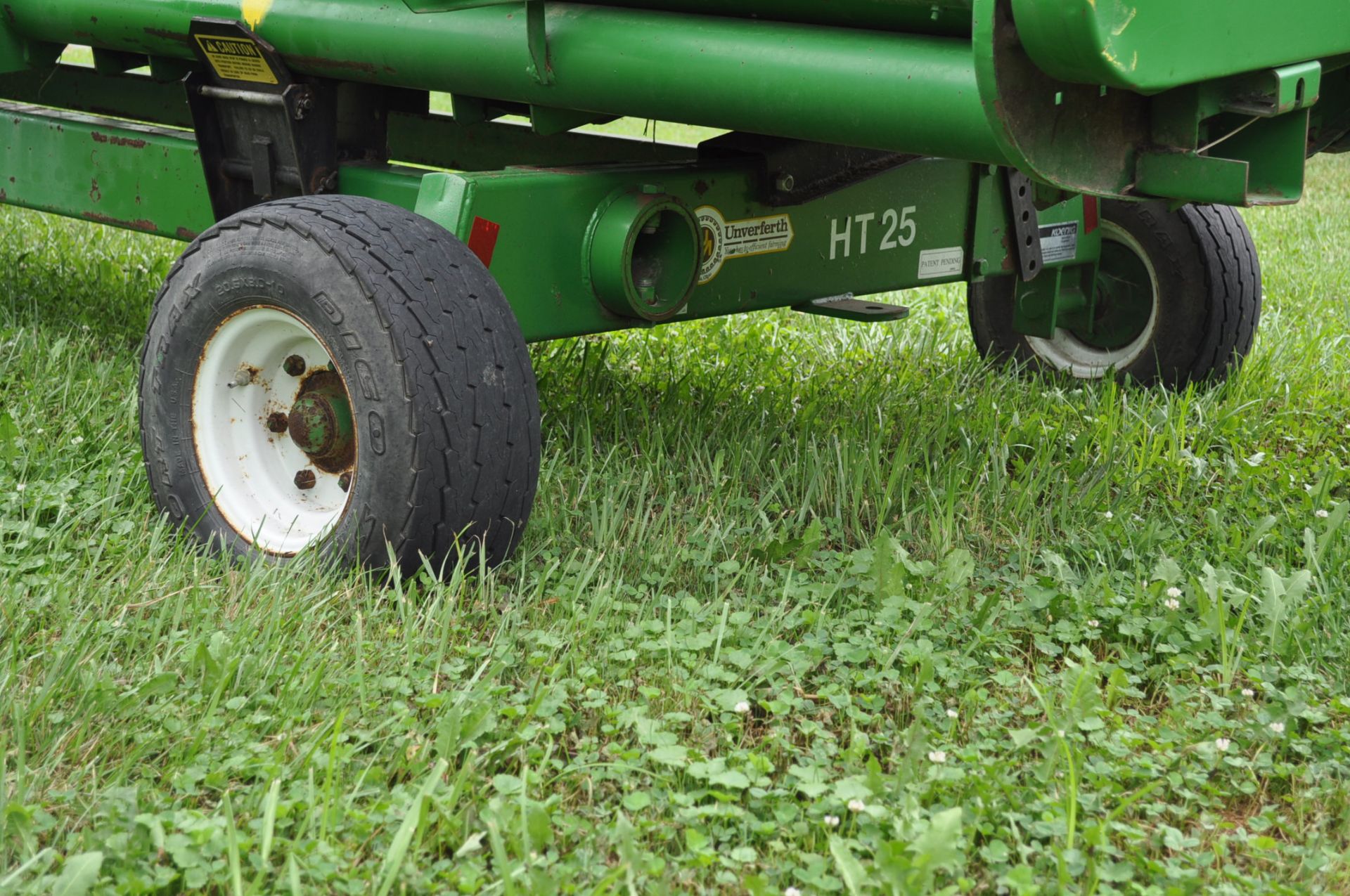 20’ Unverferth HT25 header cart, 20.5 x 8.0-10 tires - Image 6 of 8