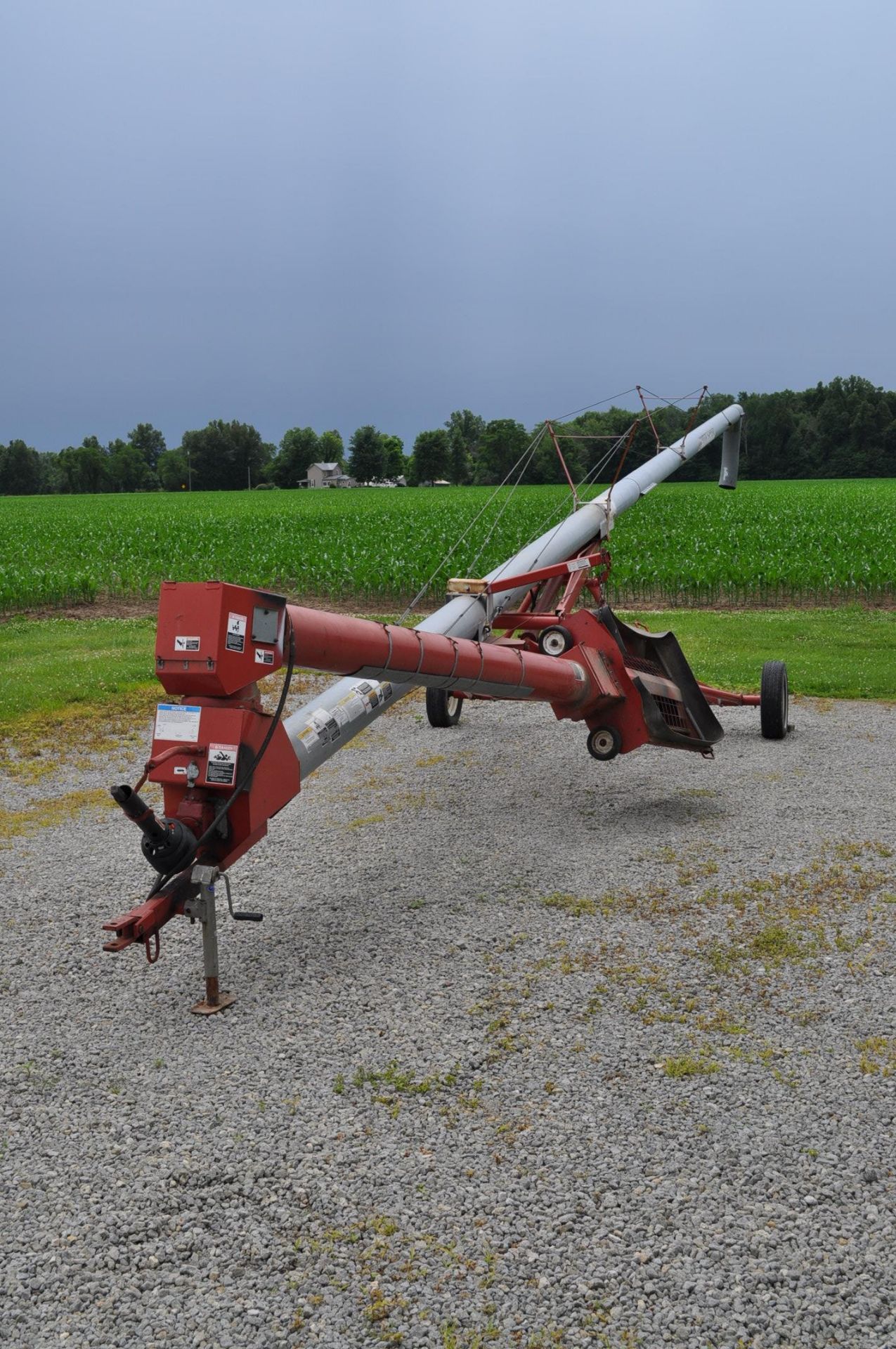 GSI Grain King 8” x 61’ swing-a-way auger, 540 pto, hyd raise - Image 9 of 9