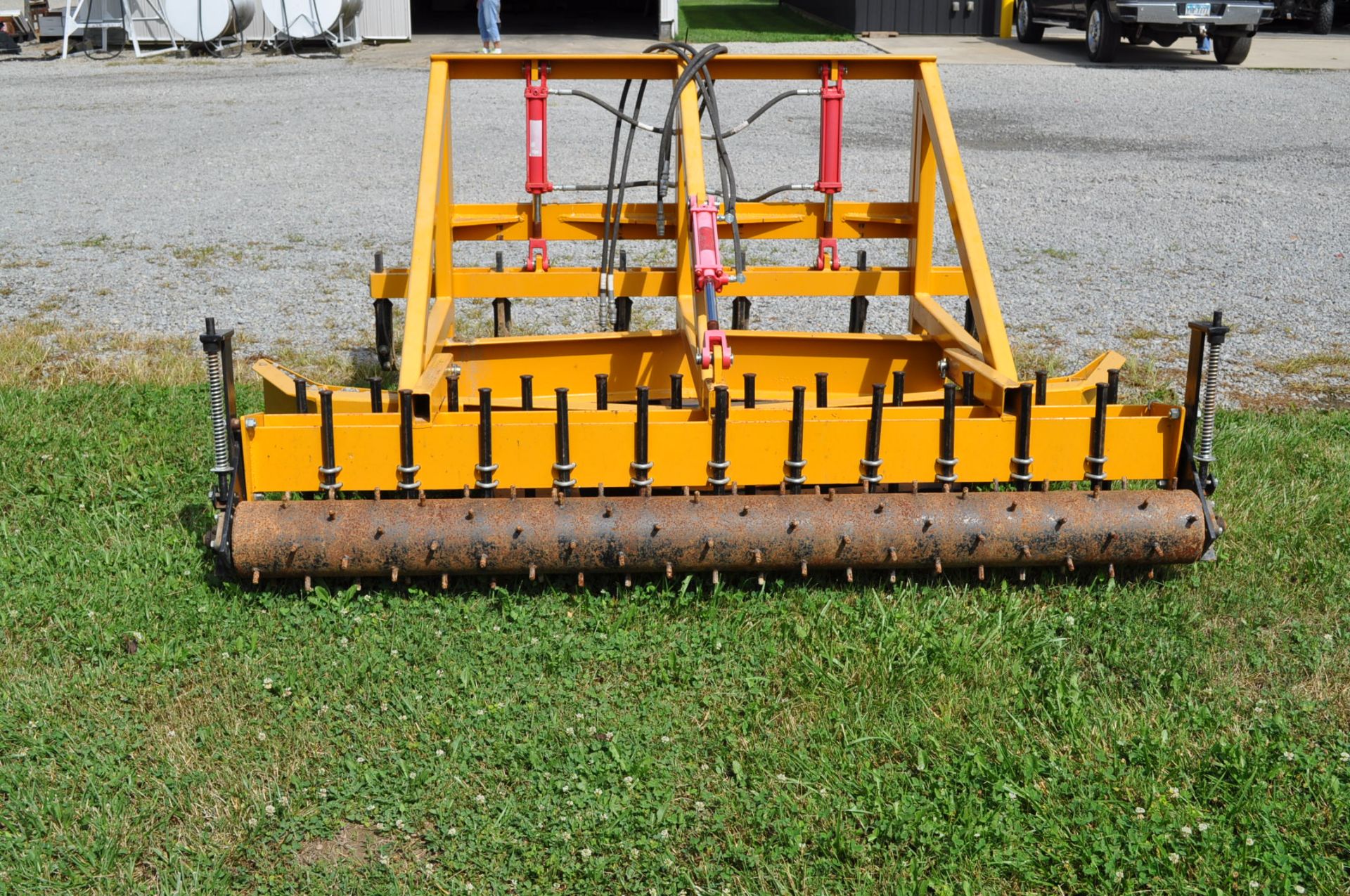 8’ Reveal 4-N-1 Land Leveler, 3 pt, hyd adjust, lead shanks, hyd adjust rear harrow & roller - Image 3 of 11