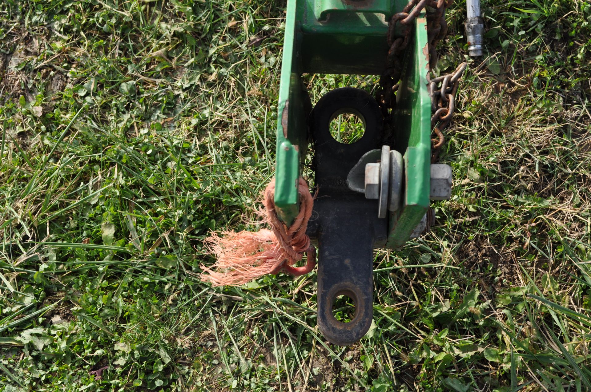 16’ Unverferth 1225 rolling harrow, 9.5L-15SL tires, front leveling harrow w/ double rolling basket, - Image 6 of 16