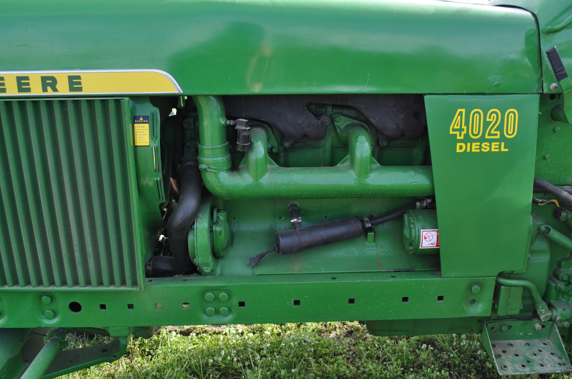 John Deere 4020 tractor, diesel, power shift, dual hydr, 3-pt, 540/1000 PTO, new 18.4-34 rears & - Image 13 of 21