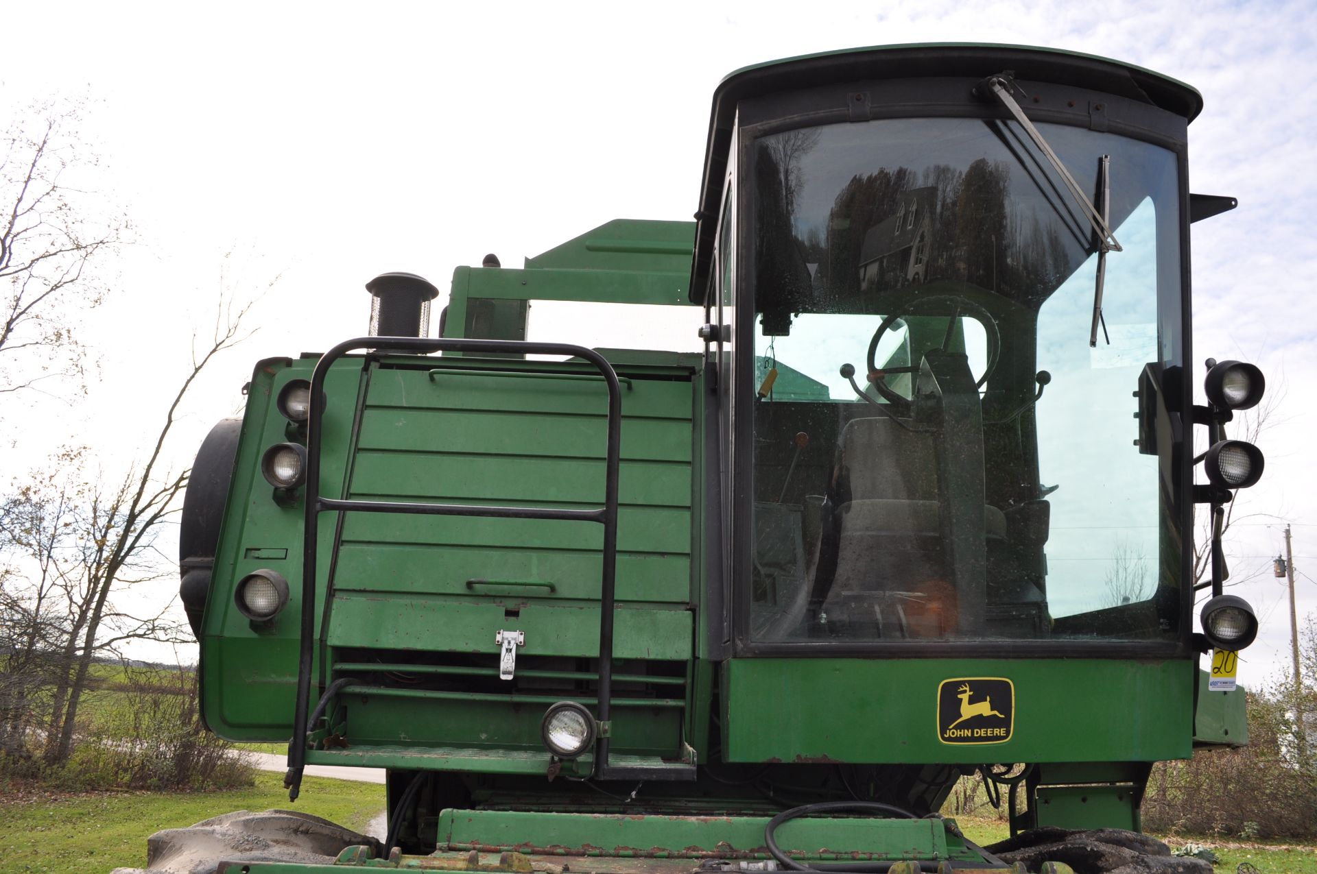 John Deere 6620 combine, Titan II, diesel, 4WD, hydrostatic, newer elevator chain, 30 A on straw - Image 14 of 25