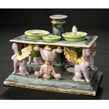 Italian Porcelain Miniature Table with Gargoyle Design 600/800