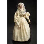 Beautiful Neapolitan Court Lady in Elegant Costume 1500/1700