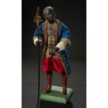 Neapolitan Black Prince in Jeweled Costume with Gold-Tipped Spear 2400/2800