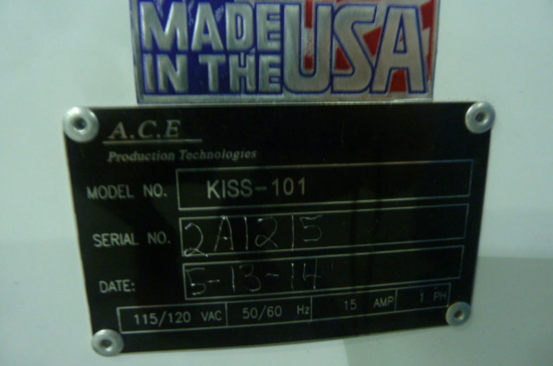 Ace Production K.I.S.S. Selective soldering machine Md. 101, SN: 2A2105 - Image 4 of 6