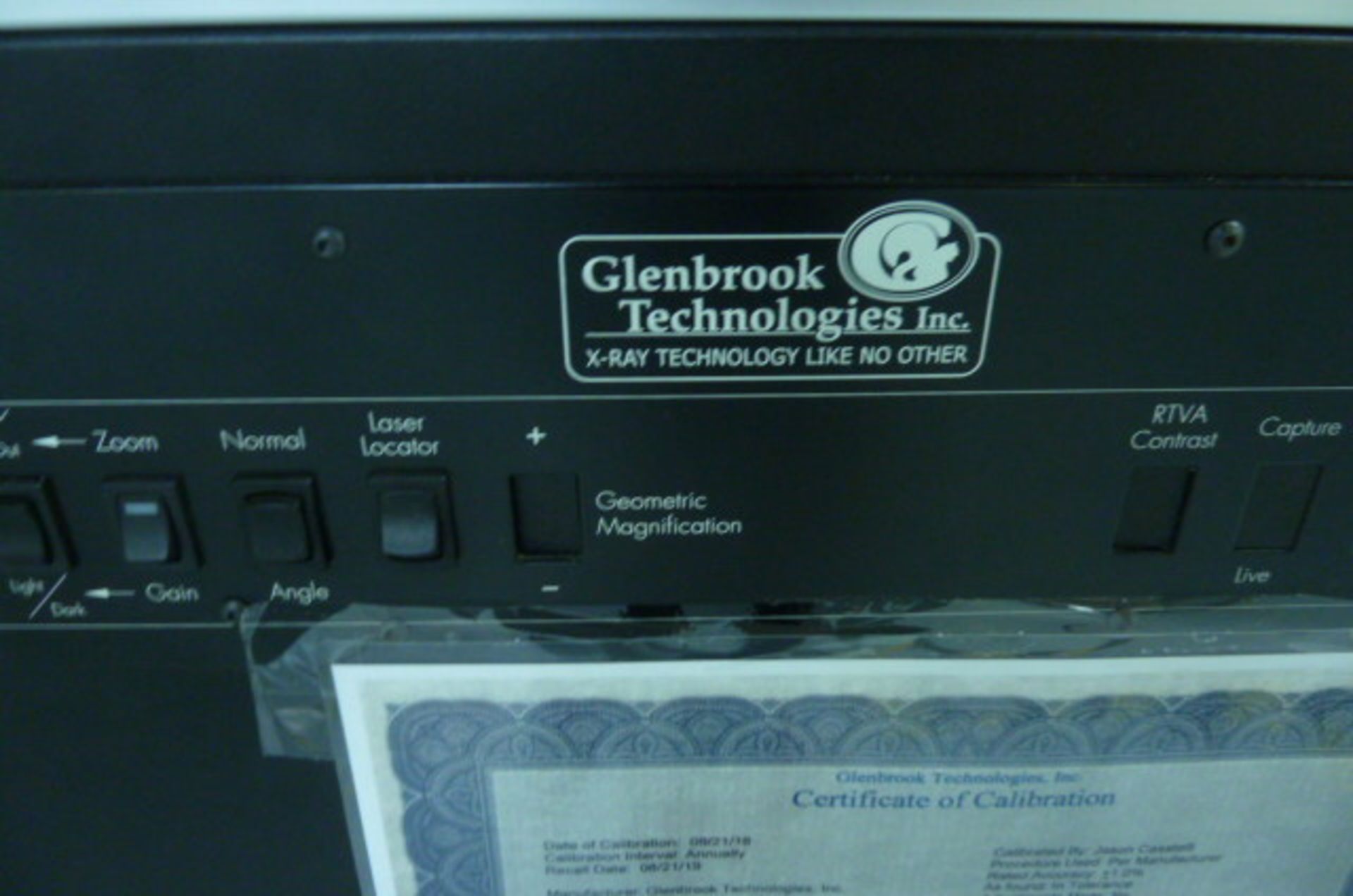 Glenbrook Tech X Ray Machine, Md. RTX-113, SN: A0710-1257M - Image 2 of 5