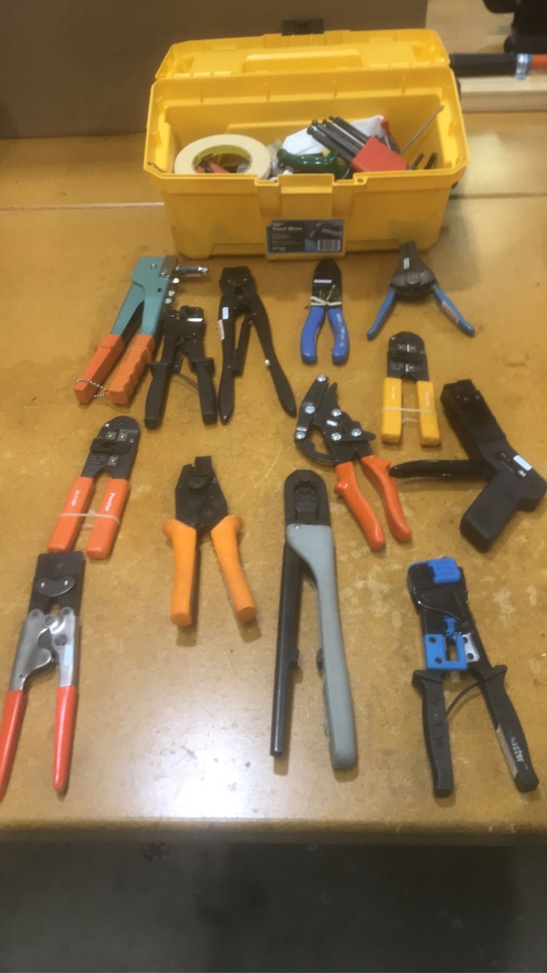 Crimping Tools, Strippers Rivet Gun, Receptacle from JST, Prestige, AMP, and Arrow