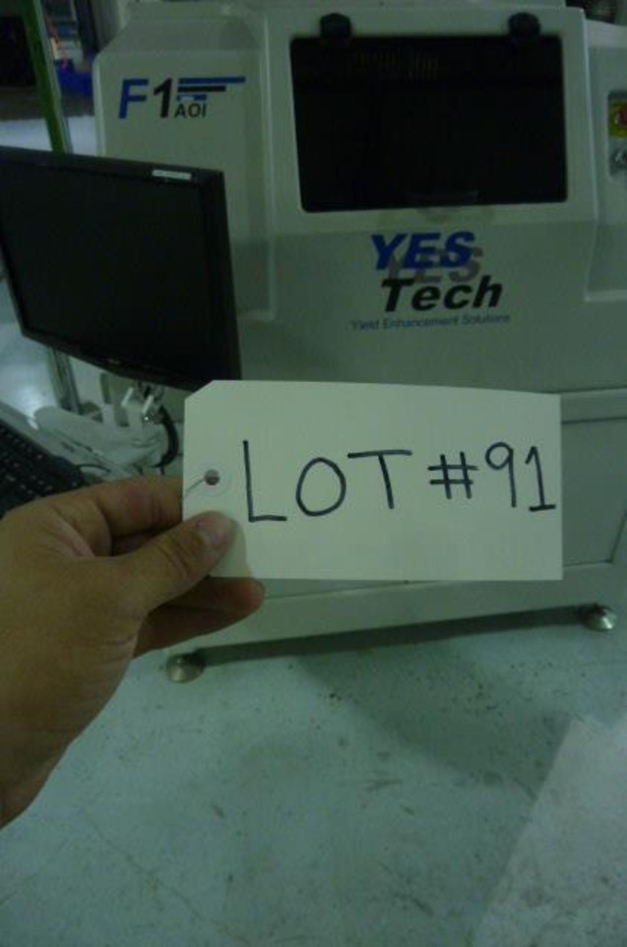 Yestech Md. YTV-F1 optical inspector with high TCHM mag., SN: V30702570 - Image 2 of 4