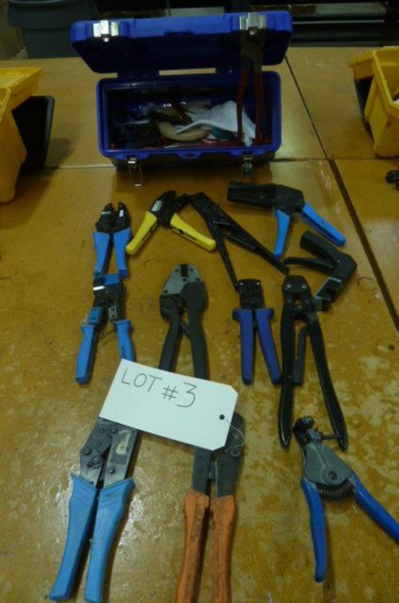 Crimping tools, cutters, strippers from JST, AMP, Ideal, and Thomas & Betts - Image 2 of 4