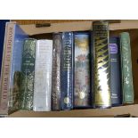 FOLIO SOCIETY.  7 vols. in slip cases; also 2 others.  (9).