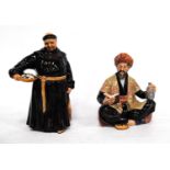Two Royal Doulton figures, 'Omar Khayyam' HN 2247, and 'The Jovial Monk' HN 2144.   (2)