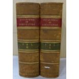 MORTON JOHN C.  Cyclopedia of Agriculture. 2 vols. Eng. plates & text illus. Half calf. 1855.