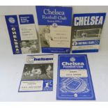Football Programmes - Chelsea.  -v- C.D.S.A., Moscow, November 7, 1957 & 4 others, 1951-1970/71.  (