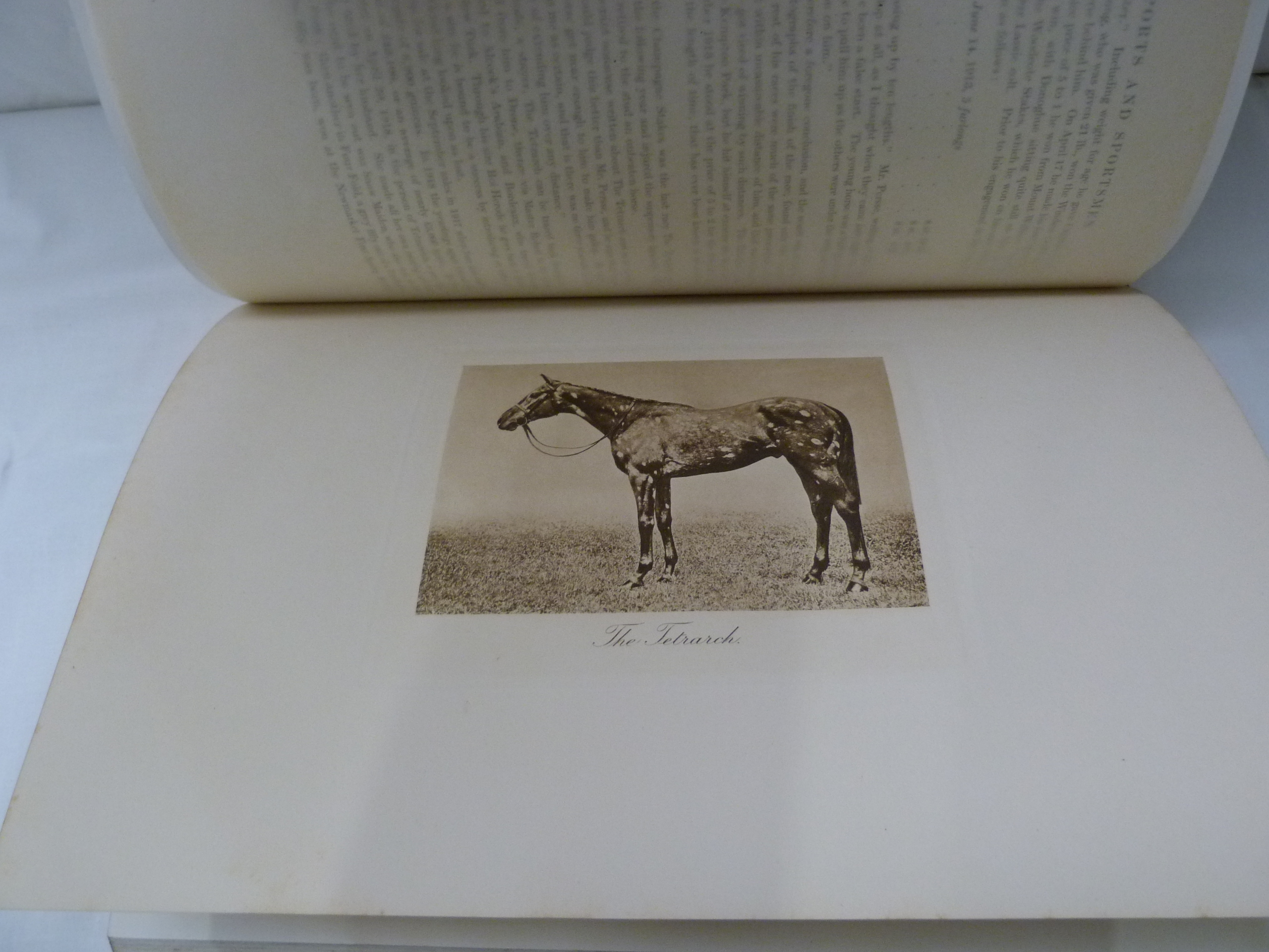 British Sports & Sportsmen.  Vol. re. Racing. Ltd. ed. 371/1000. Photogravure plates & text illus. - Image 6 of 6