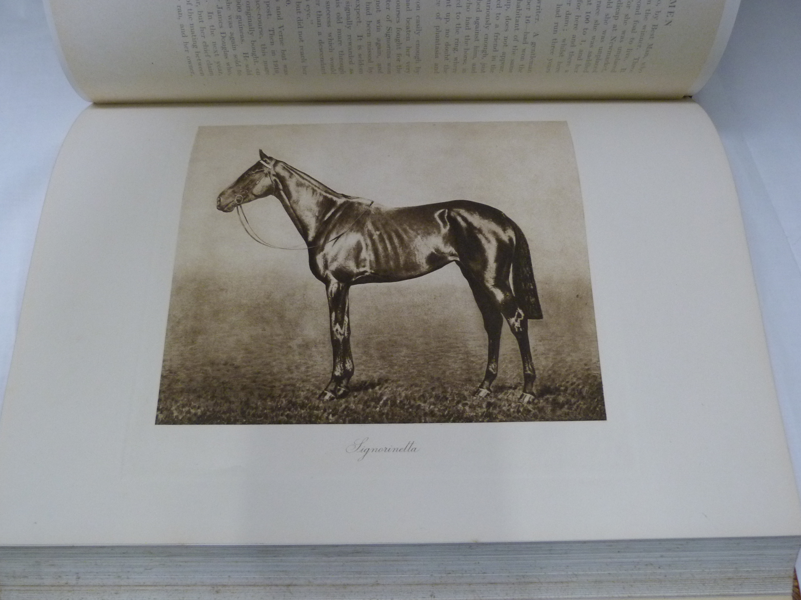 British Sports & Sportsmen.  Vol. re. Racing. Ltd. ed. 371/1000. Photogravure plates & text illus. - Image 4 of 6