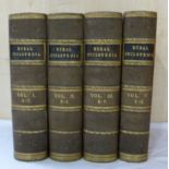 WILSON JOHN M.  The Rural Cyclopedia or A General Dictionary of Agriculture. 4 vols. Hand col.
