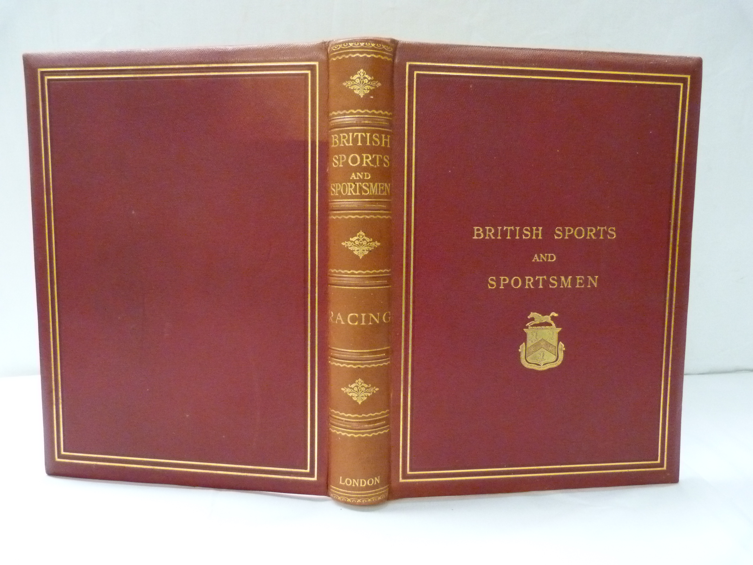 British Sports & Sportsmen.  Vol. re. Racing. Ltd. ed. 371/1000. Photogravure plates & text illus. - Image 2 of 6