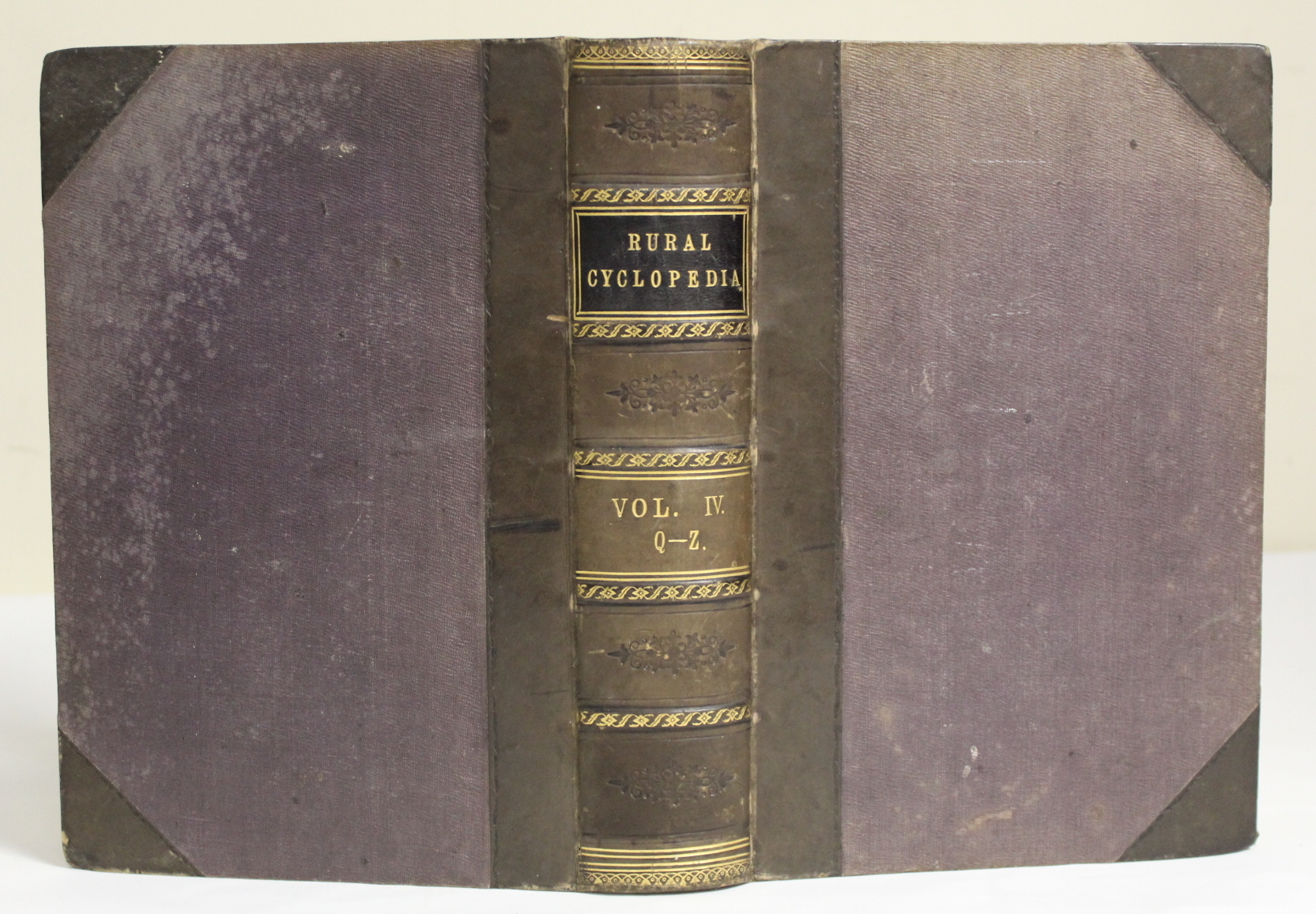 WILSON JOHN M.  The Rural Cyclopedia or A General Dictionary of Agriculture. 4 vols. Hand col. - Image 68 of 97