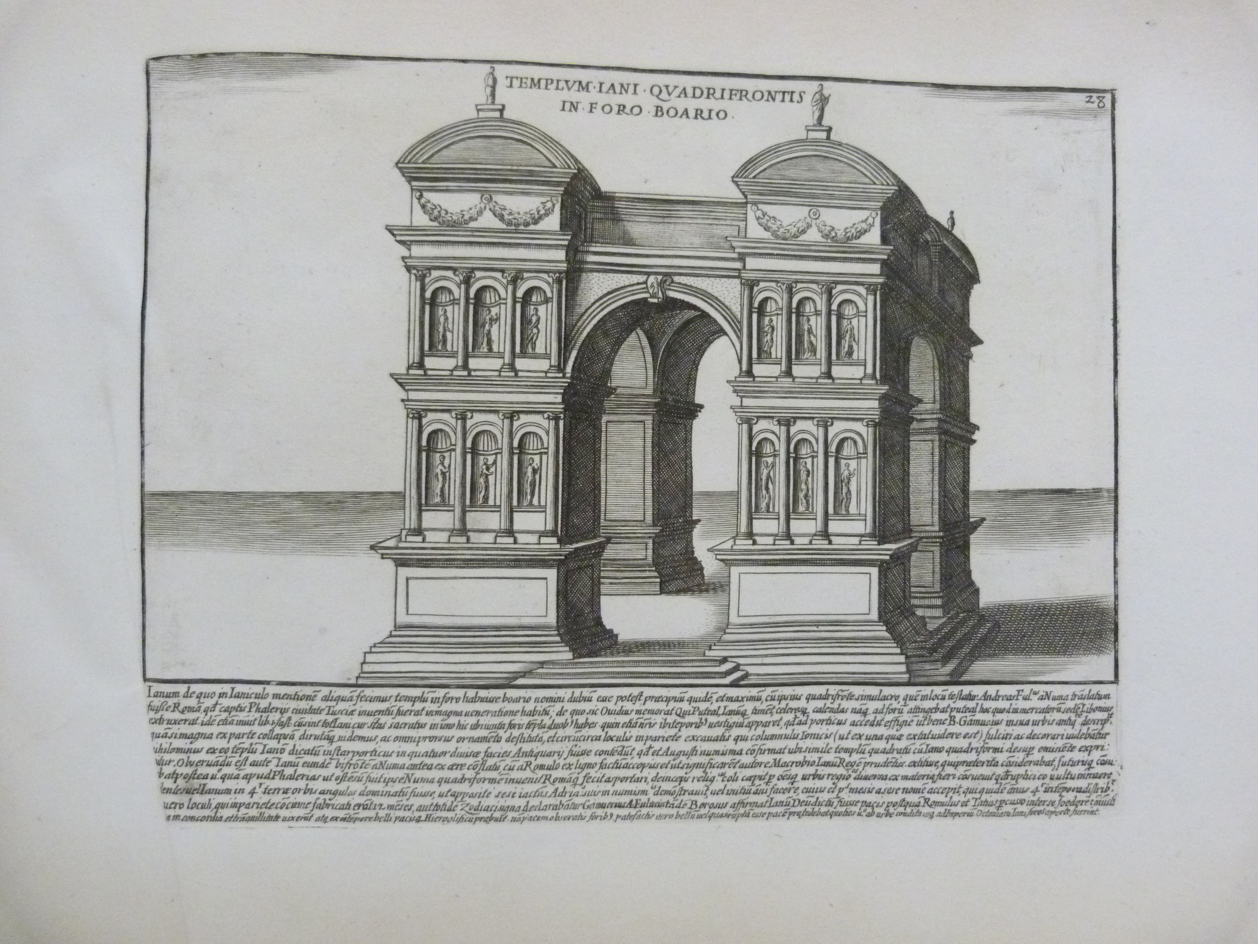 BARTOLI PIETRO SANTE. Romanae Magnitudinis Monumenta. Title & 91 eng. plates by Pietro Sante Bartoli - Image 4 of 4