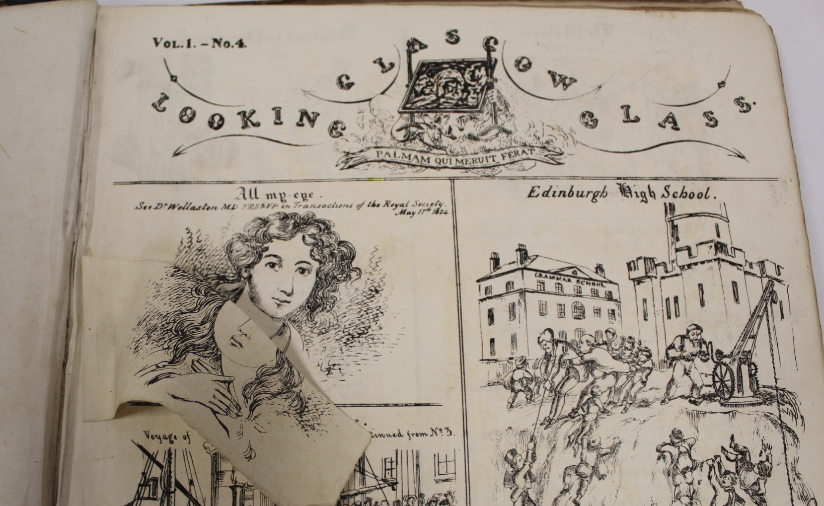 THE GLASGOW LOOKING GLASS LATER THE NORTHERN LOOKING GLASS.  Vol. 1, nos. 1 to 16. The earlier - Image 7 of 28