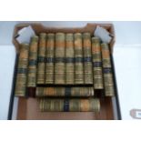 SCOTT SIR WALTER.  Poetical Works. 12 vols. Eng. frontis & titles. 12mo. Half green calf uniform