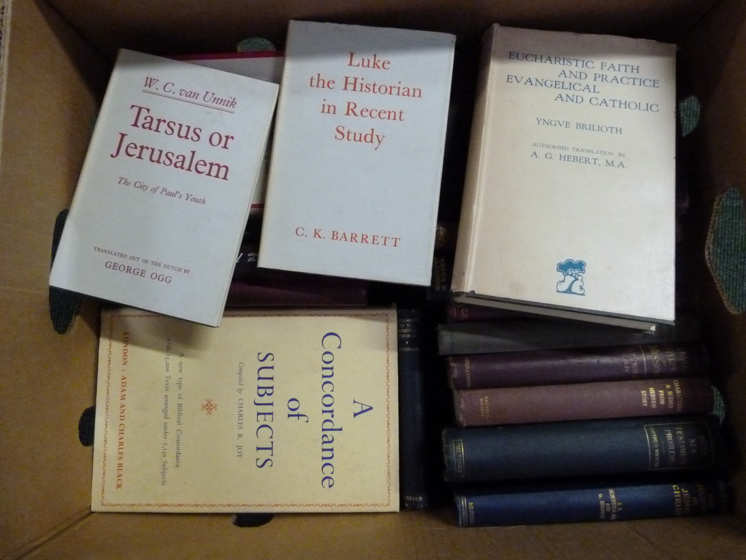 Theology & Religion.  A carton of various vols. - Image 2 of 2