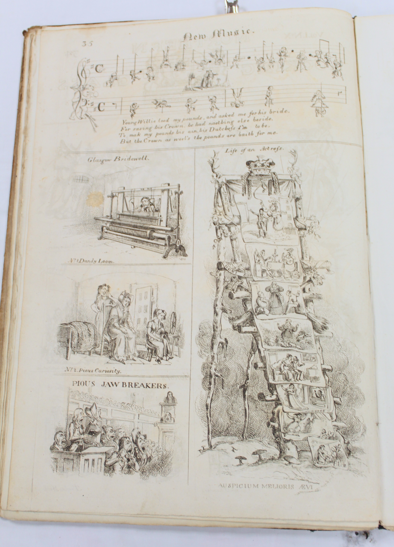 THE GLASGOW LOOKING GLASS LATER THE NORTHERN LOOKING GLASS.  Vol. 1, nos. 1 to 16. The earlier - Image 25 of 28