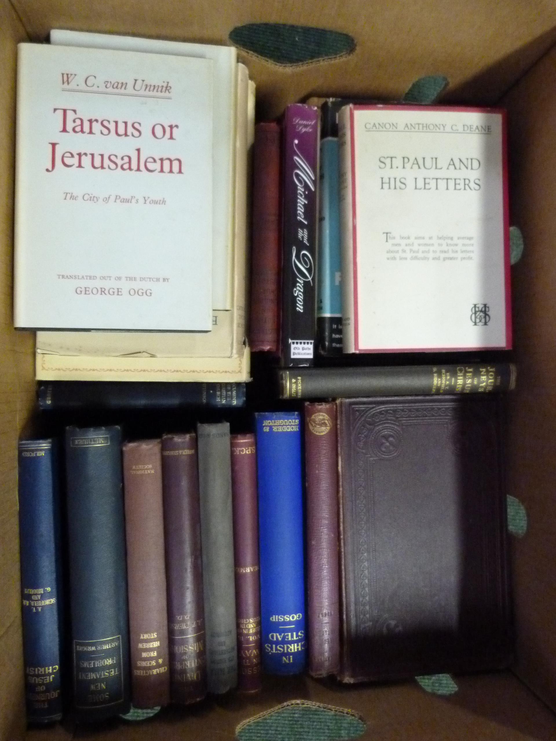 Theology & Religion.  A carton of various vols.