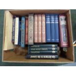 FOLIO SOCIETY.  18 vols. in slip cases.